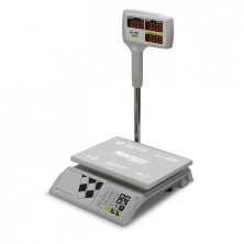 Торговые весы M-ER 326 ACPX-32.5 LCD Белые